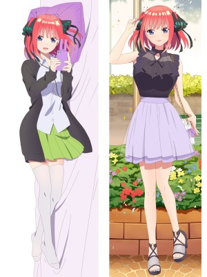 The Quintessential Quintuplets Nino Nakano Anime Dakimakura Body Pillow Cover
