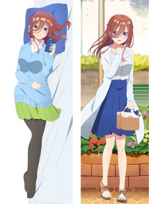 The Quintessential Quintuplets Miku Nakano Anime Dakimakura Body Pillow Cover