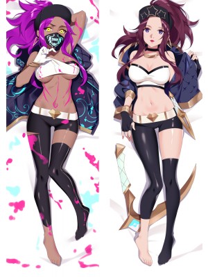 League of Legends Akali Anime Dakimakura Body Pillow Cover