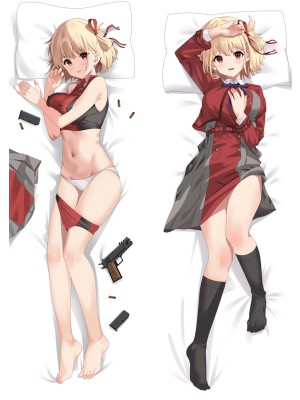 Lycoris Recoil Nishikigi Chisato Anime Dakimakura Body Pillow Cover