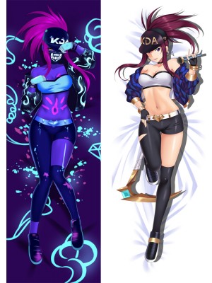 League of Legends Akali Anime Dakimakura Body Pillow Cover