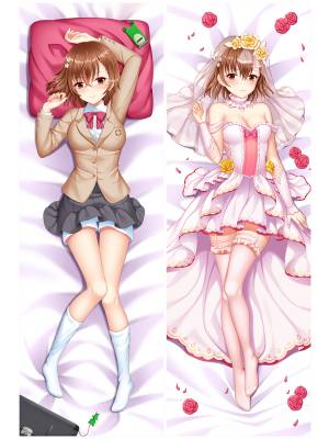 A Certain Scientific Railgun Misaka Mikoto 3D Detachable Pillow Cover（Including 3D Breasts or Hips）