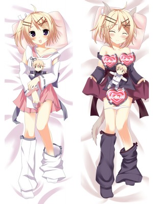 VOCALOID Kagamine Rin Anime Dakimakura Body Pillow Cover