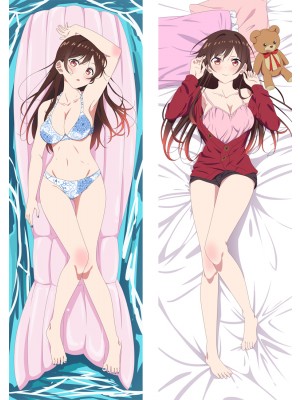 Kanojo, Okarishimasu Ichinose Chizuru Anime Dakimakura Pillow Cover