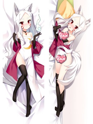 The Helpful Fox Senko-san Shiro Anime Dakimakura Body Pillow Cover H3963-B