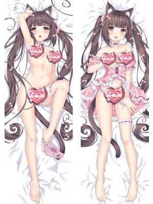 Nekopara Chocola Anime Dakimakura Body Pillow Cover