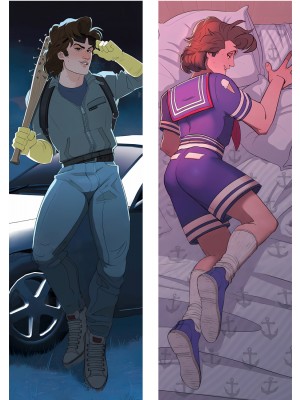 Stranger Things Steve Harrington Husbando Anime Dakimakura Body Pillow Cover