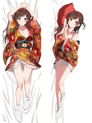 Kanojo, Okarishimasu Ichinose Chizuru Anime Dakimakura Pillow Cover