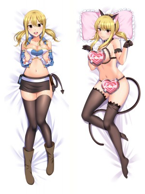 Fairy Tail Lucy Heartfilia Anime Dakimakura Pillow Cover