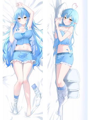 Virtual Youtuber Yukihana Lamy Anime Dakimakura Body Pillow Cover