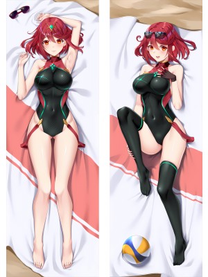 Xenoblade Chronicles Pyra Anime Dakimakura Body Pillow Cover