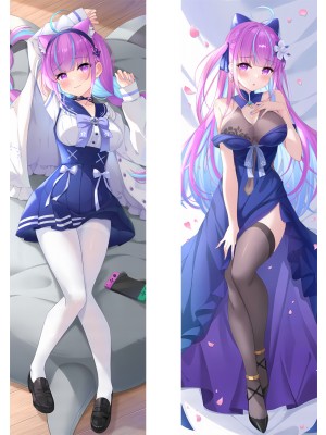 Virtual Youtuber Minato Aqua Anime Dakimakura Body Pillow Cover
