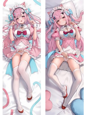 Virtual Youtuber Yuki Sakuna Anime Dakimakura Body Pillow Cover