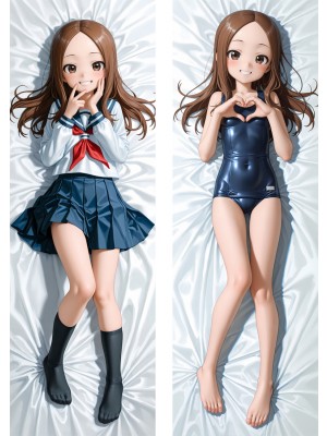 Teasing Master Takagi-san Anime Dakimakura Body Pillow Cover