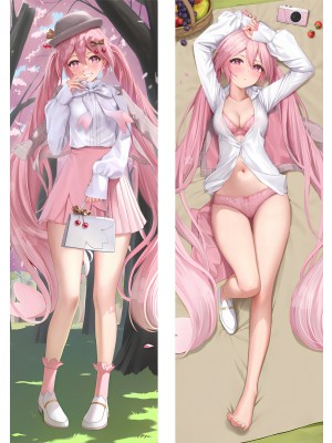 Sakura Miku Anime Dakimakura Body Pillow Cover
