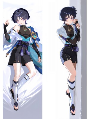 Genshin Impact Wanderer Anime Dakimakura Body Pillow Cover