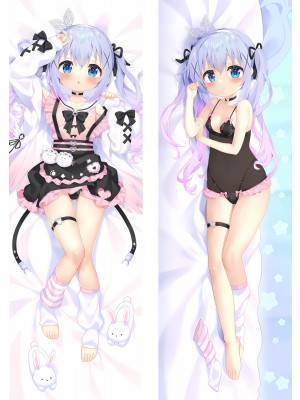 Is the order a Rabbit? Kafuu Chino Anime Dakimakura Body Pillow Cover