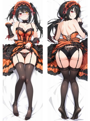 Date A Live Kurumi Tokisaki Anime Dakimakura Body Pillow Cover