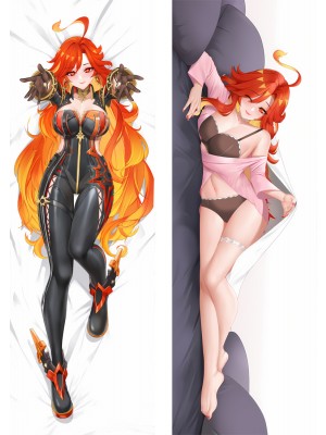 Genshin Impact Pyro Archon Mavuika Anime Dakimakura Body Pillow Cover