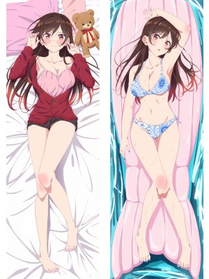 Kanojo, Okarishimasu Mizuhara Chizuru Anime Dakimakura Body Pillow Cover