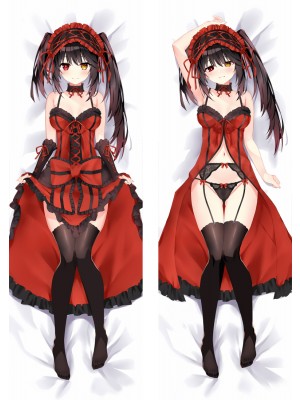 Date A Live Nightmare Tokisaki Kurumi Anime Dakimakura Body Pillow Cover