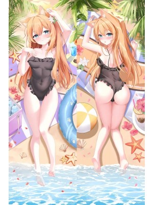 Blue Archive Iochi Mari Anime Dakimakura Body Pillow Cover