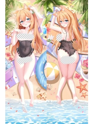 Blue Archive Iochi Mari Anime Dakimakura Body Pillow Cover
