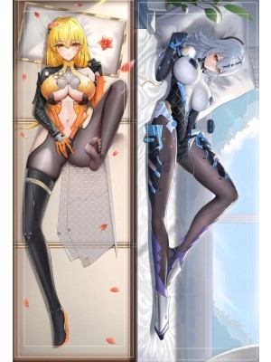 Snowbreak: Containment Zone Fenny Golden & Lyfe Bestla Anime Dakimakura Body Pillow Cover