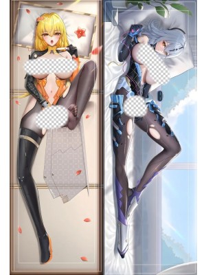 Snowbreak: Containment Zone Fenny Golden & Lyfe Bestla Anime Dakimakura Body Pillow Cover