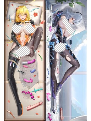 Snowbreak: Containment Zone Fenny Golden & Lyfe Bestla Anime Dakimakura Body Pillow Cover