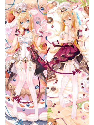 Genshin Impact Escoffier Anime Dakimakura Body Pillow Cover
