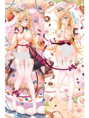 Genshin Impact Escoffier Anime Dakimakura Body Pillow Cover