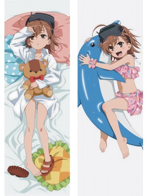 A Certain Scientific Railgun Misaka Mikoto Anime Dakimakura Body Pillow Cover