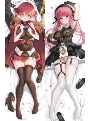 Virtual Youtuber Houshou Marine Anime Dakimakura Body Pillow Cover