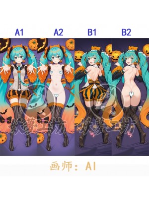 Hatsune Miku 3D Detachable Pillow Cover（Including 3D Breasts or Hips）
