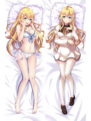 Shomin Sample: I Was Abducted by an Elite All-Girls School as a Sample Commoner Reiko Arisugawa Anime Dakimakura Pillow Case