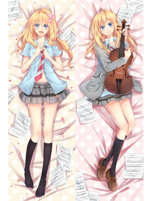 Your Lie In April Kaori Miyazono Anime Dakimakura Pillow Cover