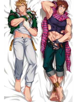 JoJo's Bizarre Adventure Joseph Joestar Caesar Anthonio Zeppeli Anime Dakimakura Pillow Cover