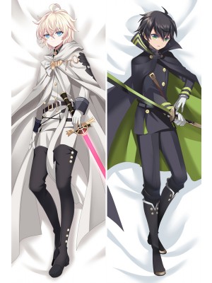 Seraph of the End Yuichiro Hyakuya Mikaela Hyakuya Anime Dakimakura Pillow Case