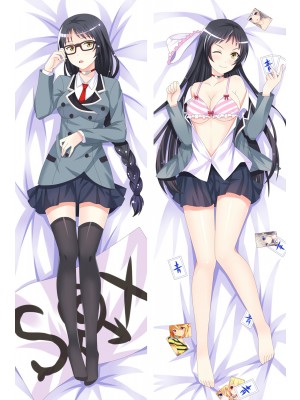 Shimoneta A Boring World Where the Concept of Dirty Jokes Doesn't Exist Ayame Kajou Anime Dakimakura Pillow Case