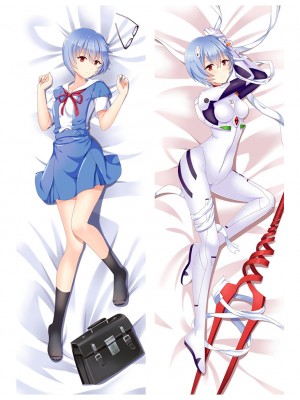 Neon Genesis Evangelion Rei Ayanami Anime Dakimakura Pillow Cover