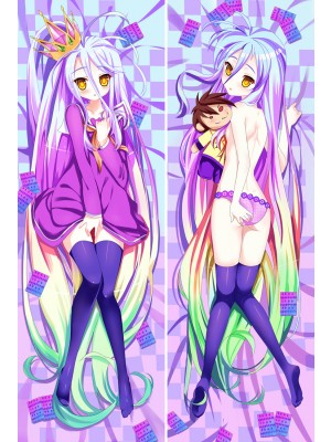 No Game No Life Shiro Anime Dakimakura Pillow Cover