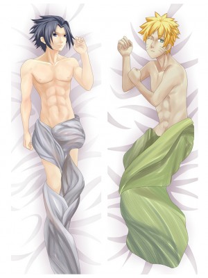 Naruto Sasuke Uchiha Naruto Uzumaki Anime Dakimakura Pillow Cover