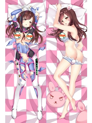 Overwatch D.Va Anime Dakimakura Pillow Cover