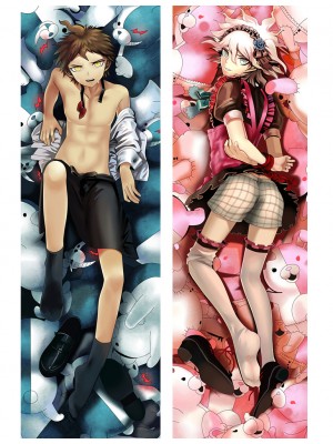 Anime Danganronpa Hinata Hajime Dakimakura Otaku Hugging Body Pillow Case Cover