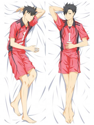 Haikyu!! Nekoma High Tetsurō Kuroo Anime Dakimakura Pillow Cover