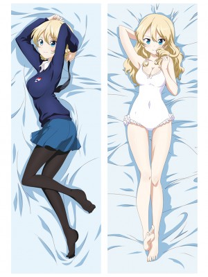 Girls und Panzer Darjeeling Anime Dakimakura Pillow Cover