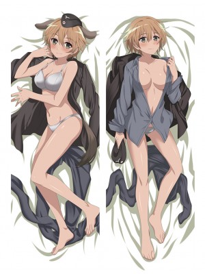 Strike Witches Waltrud Krupinski Anime Dakimakura Pillow Case 