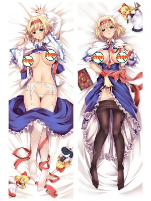 Touhou Project Alice Margatroid Anime Girl Hugging Body Pillow Case Cover