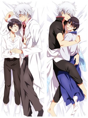 New Anime Dakimakura Gin Tama Sakata Gintoki Hugging Body Pillow Case Cushion Cover